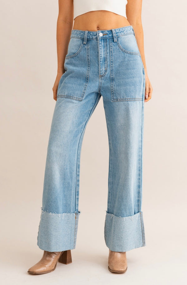 The Cambry Cuffed Jeans