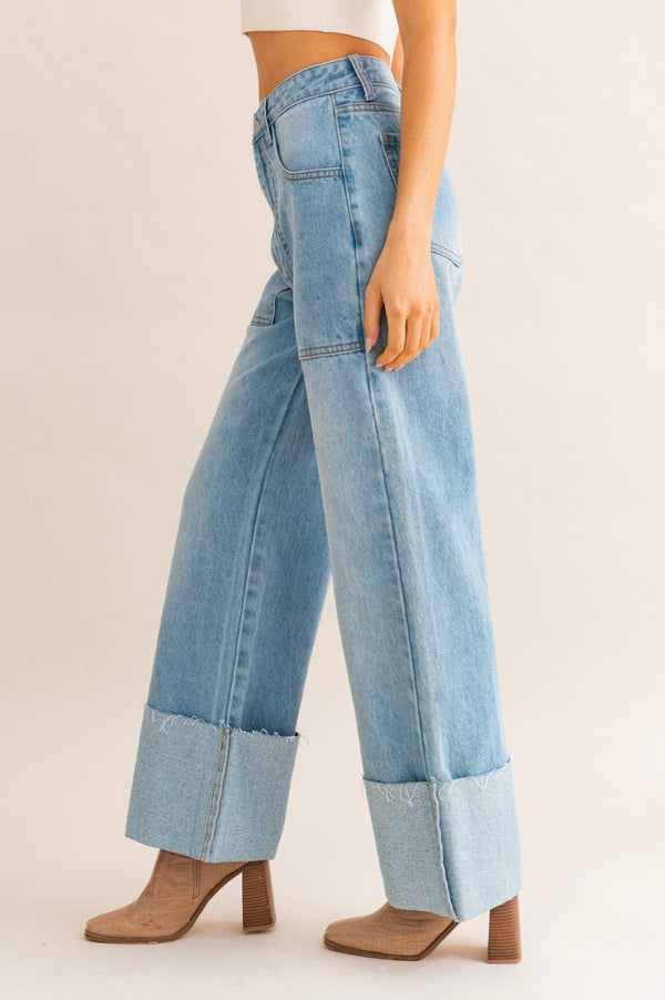 The Cambry Cuffed Jeans