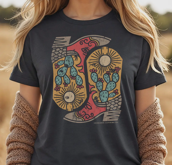 Cactus Boots Tee
