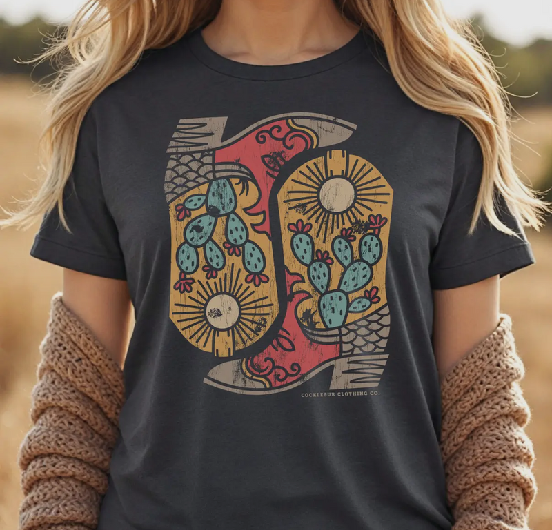 Cactus Boots Tee