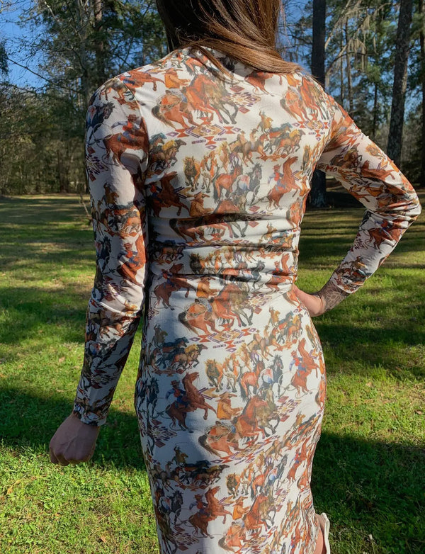 Buckaroo Mesh Dress