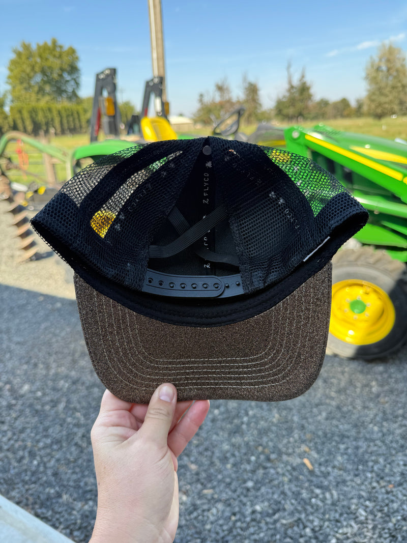 Gold Glitter Trucker Hat