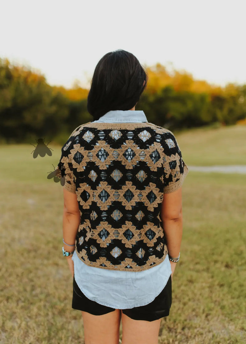 Topaz Knit Sweater Vest