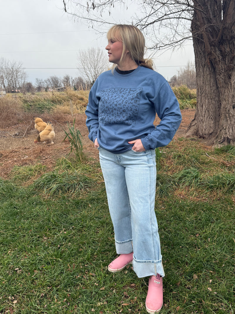 Cattle Brands Crewneck