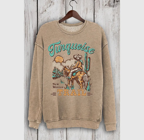 Turquoise Trail Crewneck
