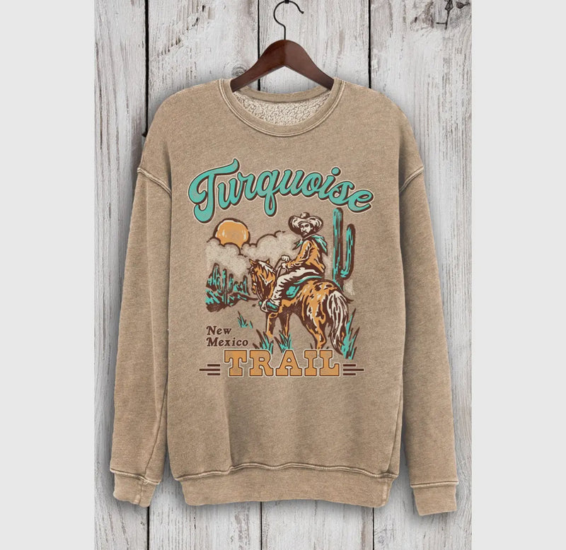 Turquoise Trail Crewneck
