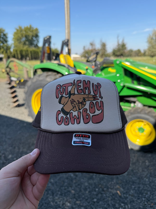 Put ‘em Up Cowboy Trucker Hat