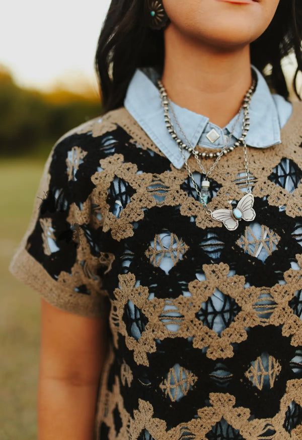 Topaz Knit Sweater Vest