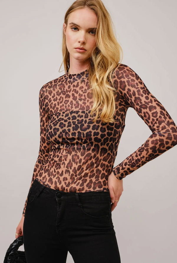 Wild Cat Mesh Long Sleeve