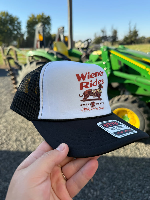Wiener Rides Trucker Hat