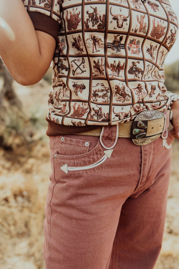 The Rose Smiley Pants