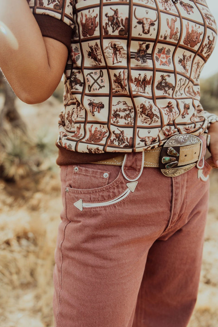 The Rose Smiley Pants