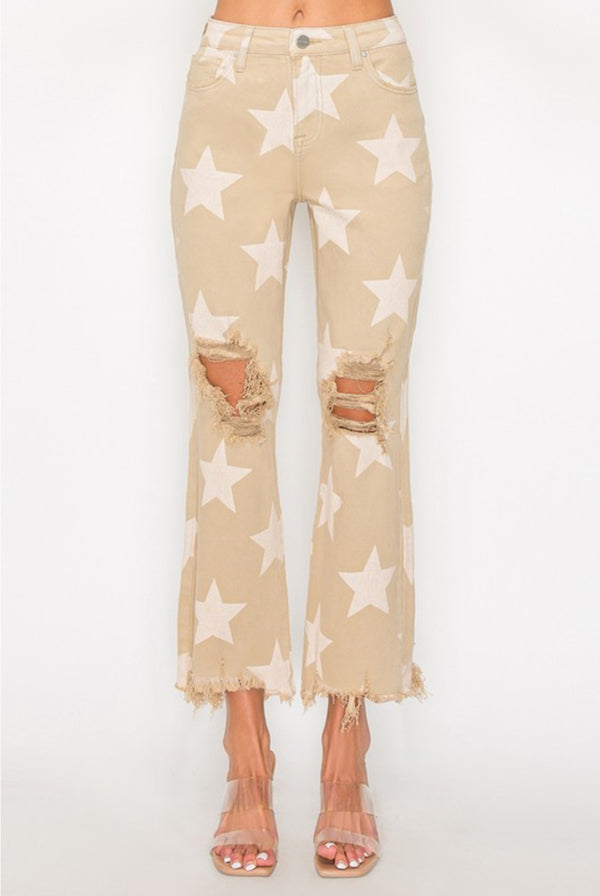 The Desert Star Crop Jean