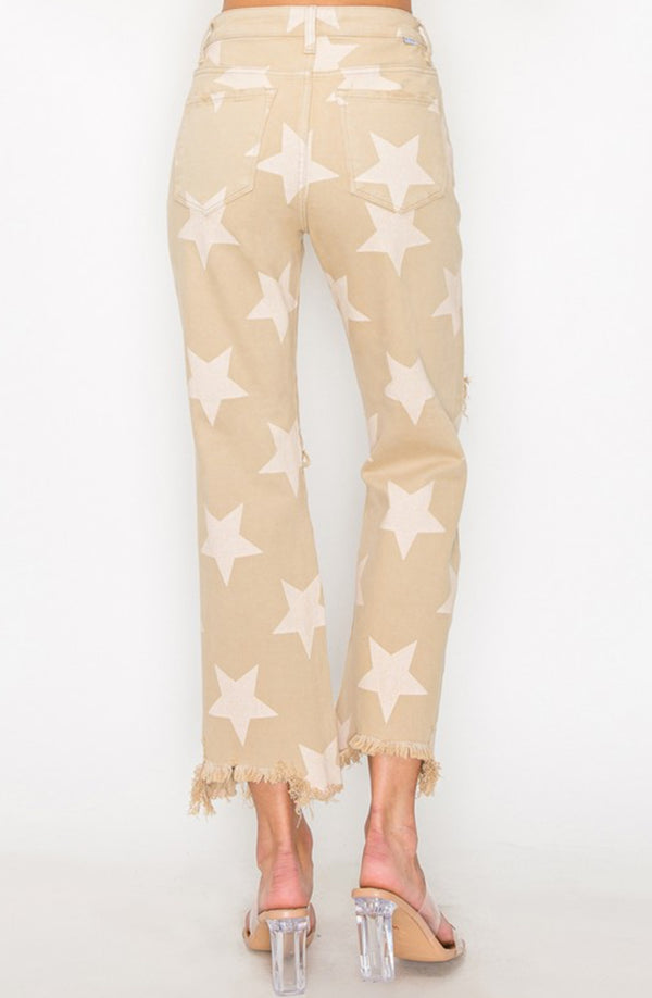 The Desert Star Crop Jean