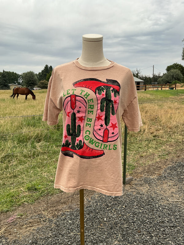 Let There Be Cowgirls Tee