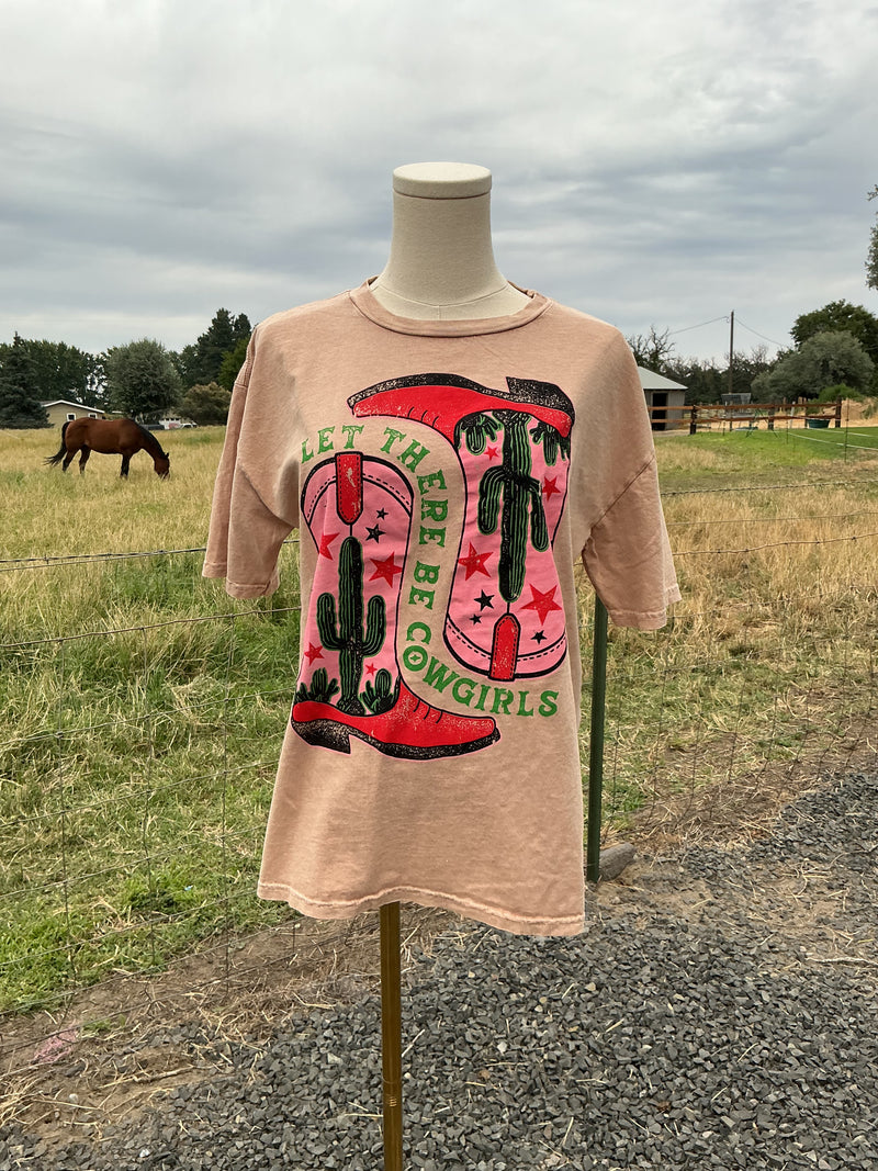Let There Be Cowgirls Tee