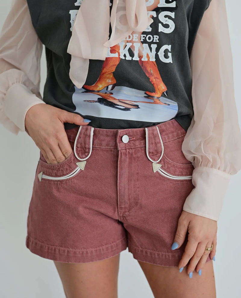 The Rose Smiley Shorts
