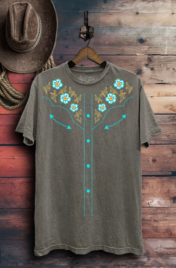 The All Things Retro Tee Gray