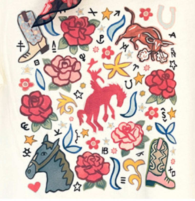 The Western Rose Ranch Tee
