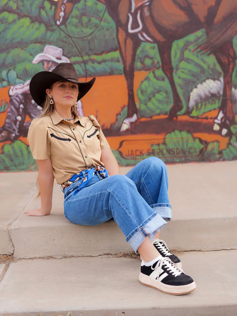 The Santos Snap Top