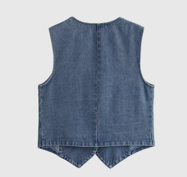 The Denim Dan Vest