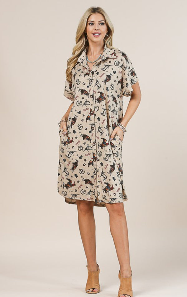 Rodeo but Casual Dress