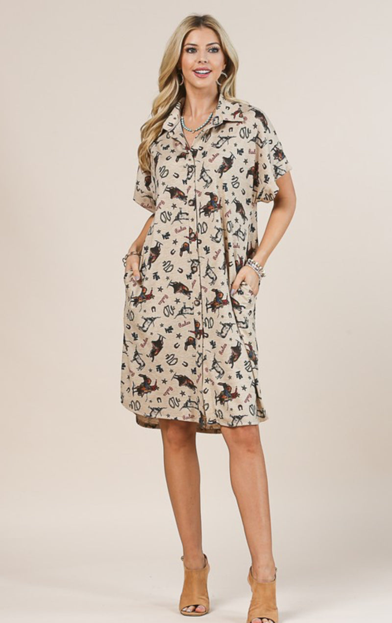 Rodeo but Casual Dress