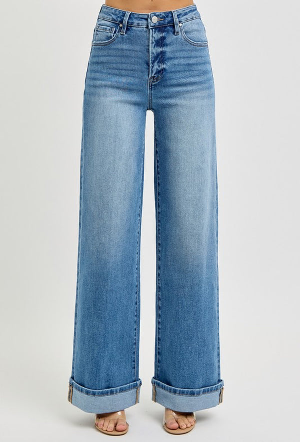 The OKC Cuffed Wide Leg