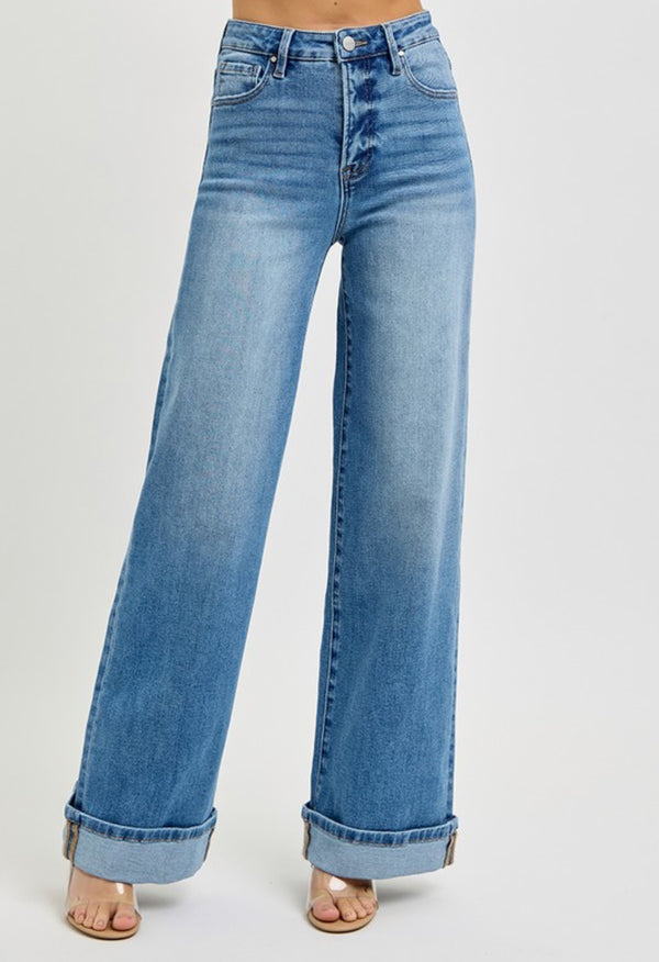 The OKC Cuffed Wide Leg