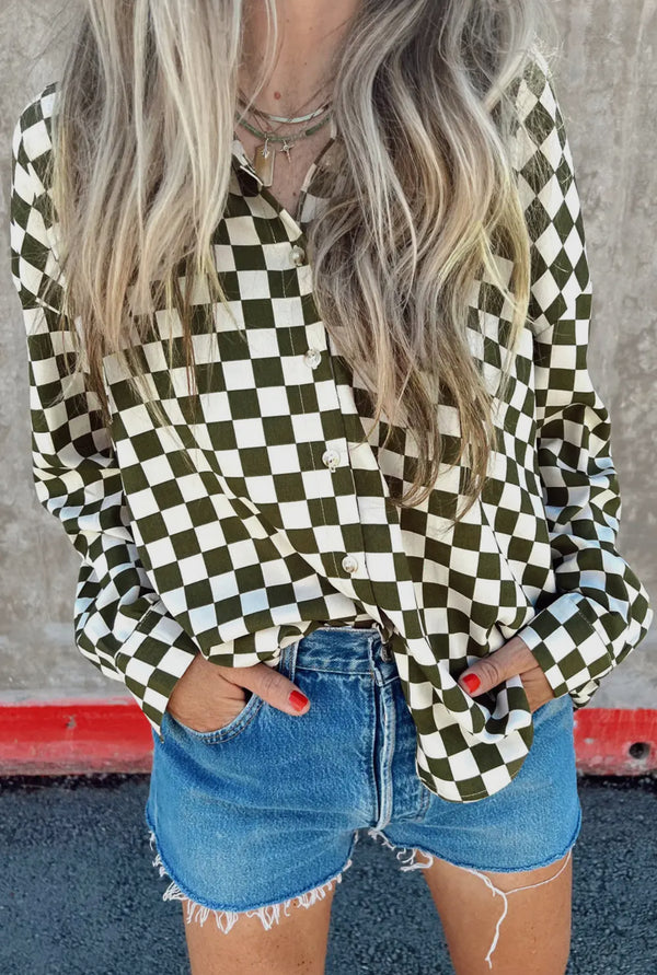 Let’s play Checkers! Button Up