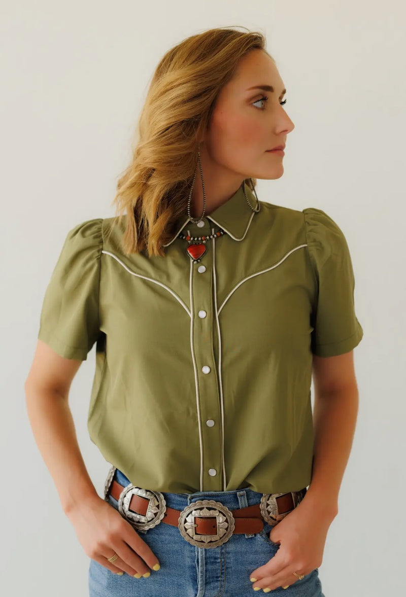 The Sagebrush Snap Top