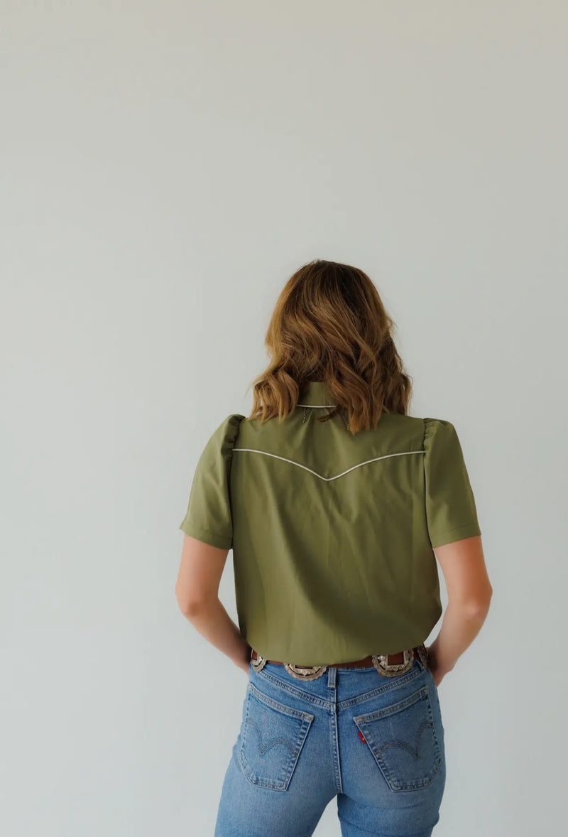 The Sagebrush Snap Top