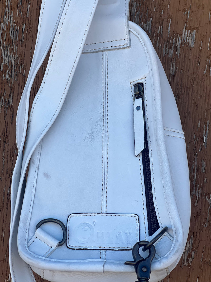 Tooled Sling Bag