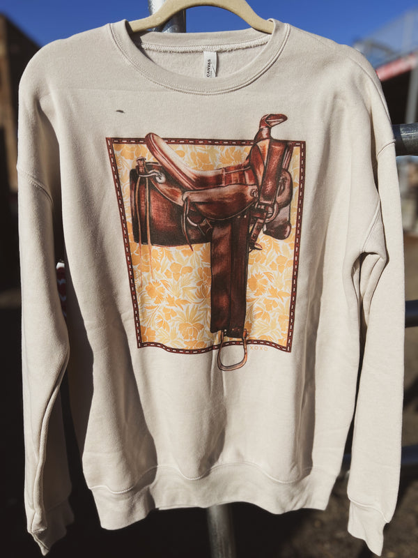 The Vintage Saddle Crewneck