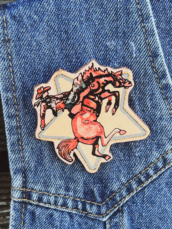 Star Cowboy Pin