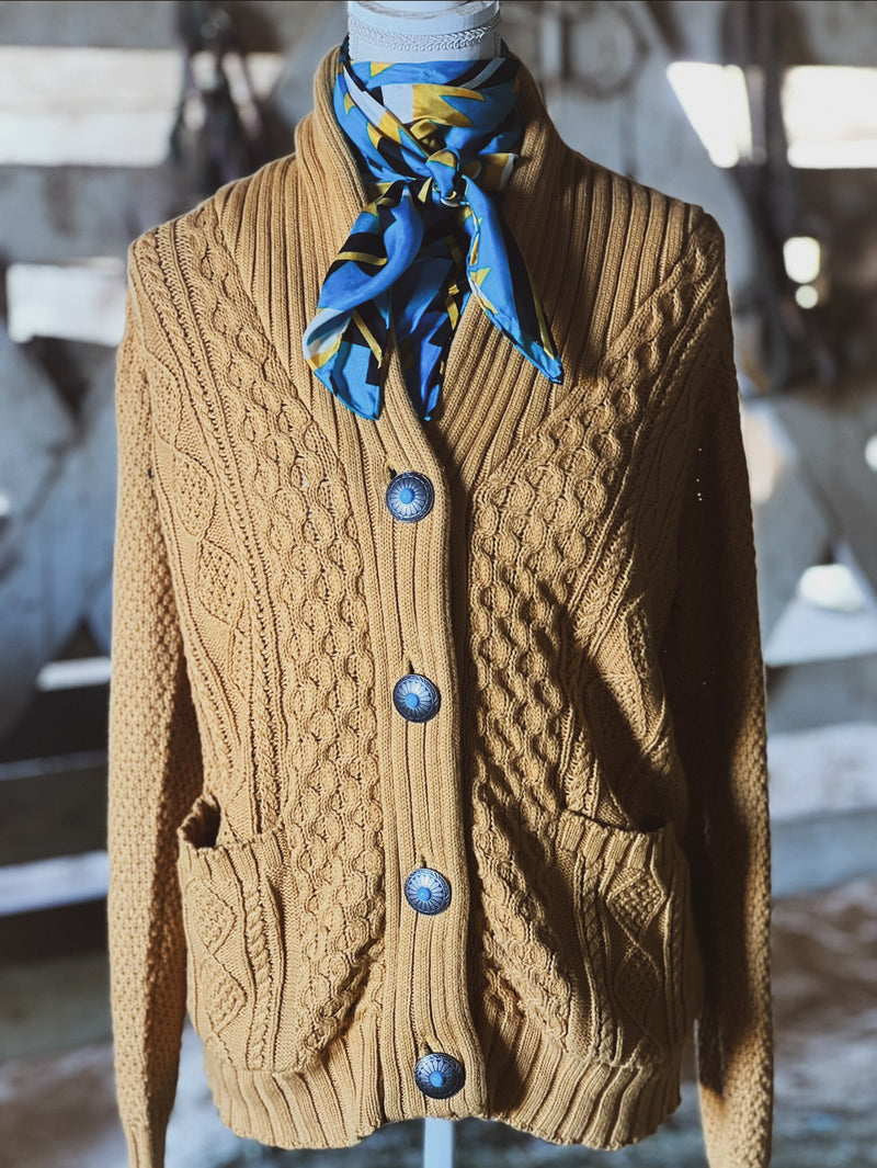 The Cowgirl Cable Knit Cardigan