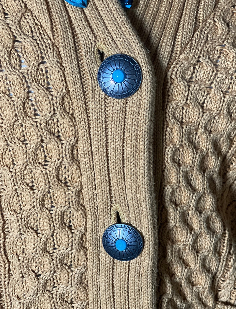 The Cowgirl Cable Knit Cardigan