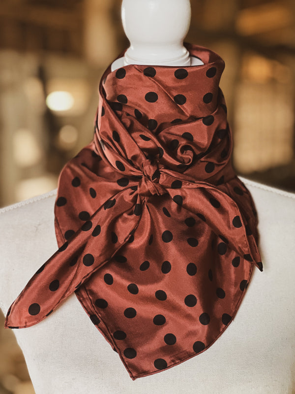 Polka Dot Scarf