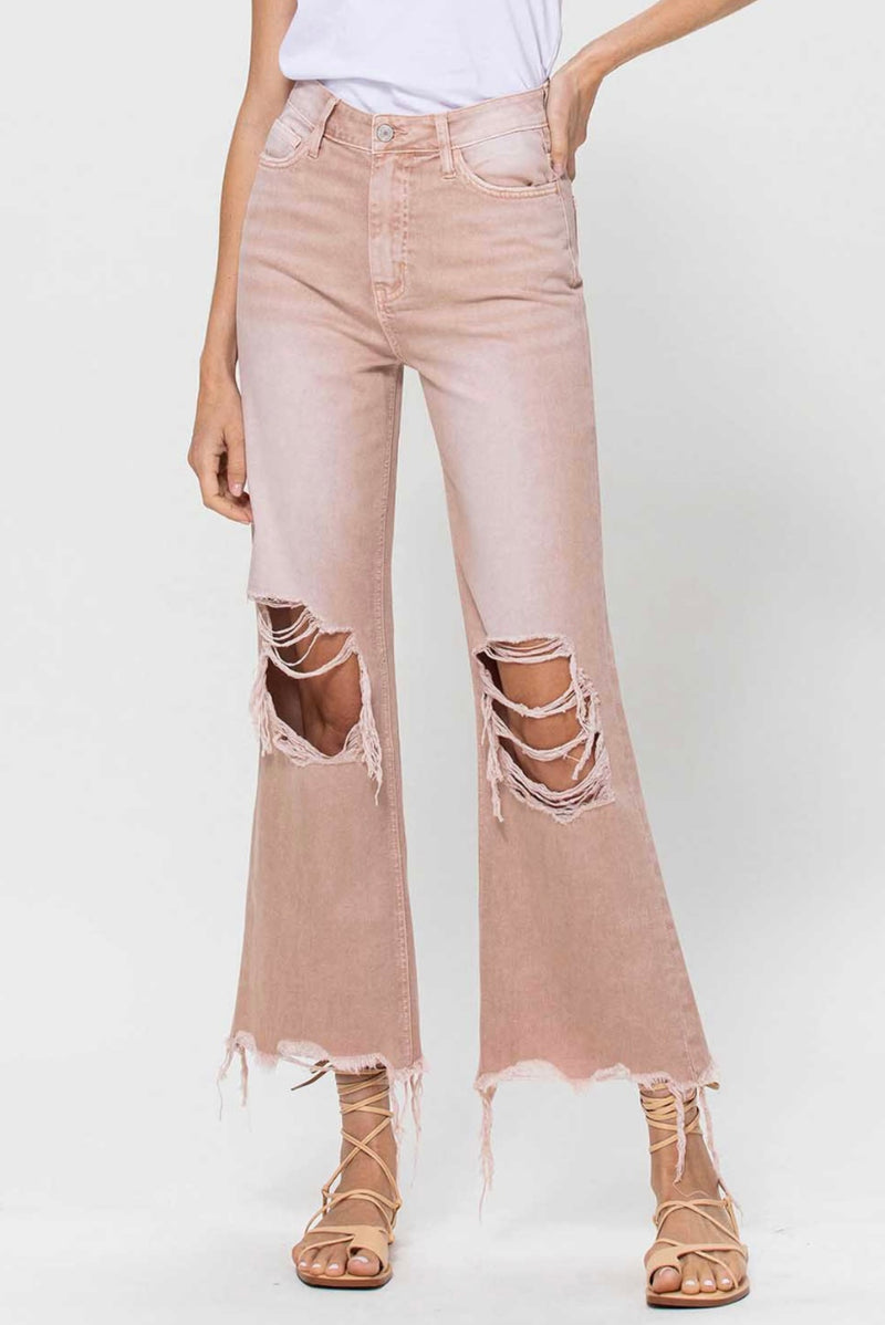 The Blush Cali Crop Jeans