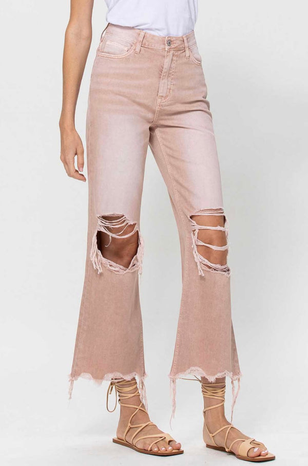 The Blush Cali Crop Jeans