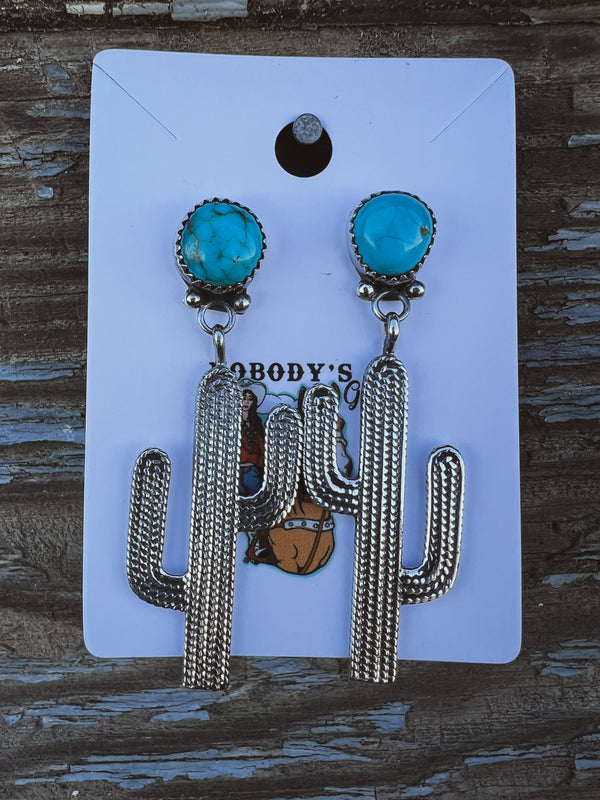 Cactus Earrings