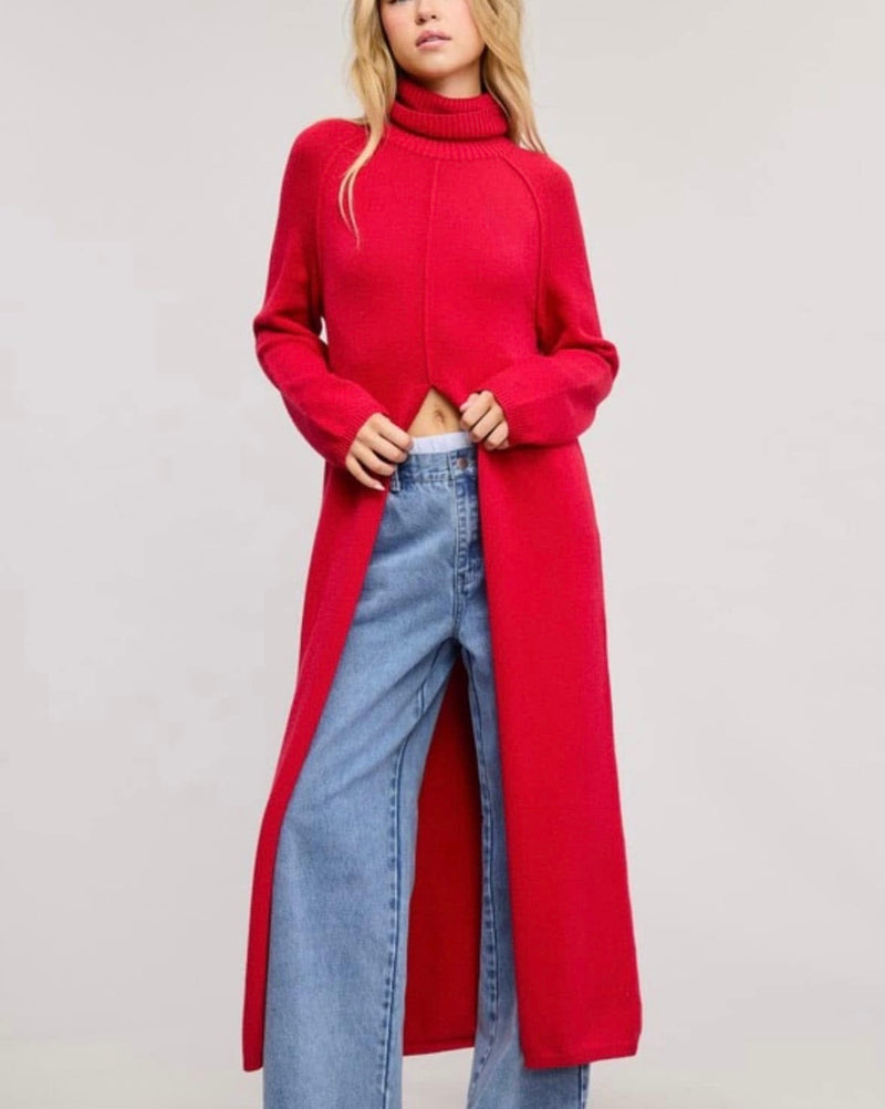 The Queen Of Hearts Turtleneck Dress