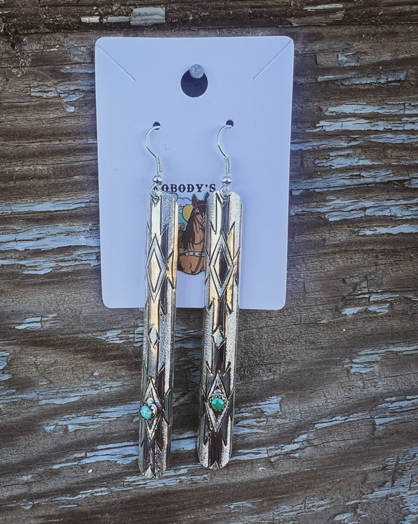 Aztec Bar Earrings