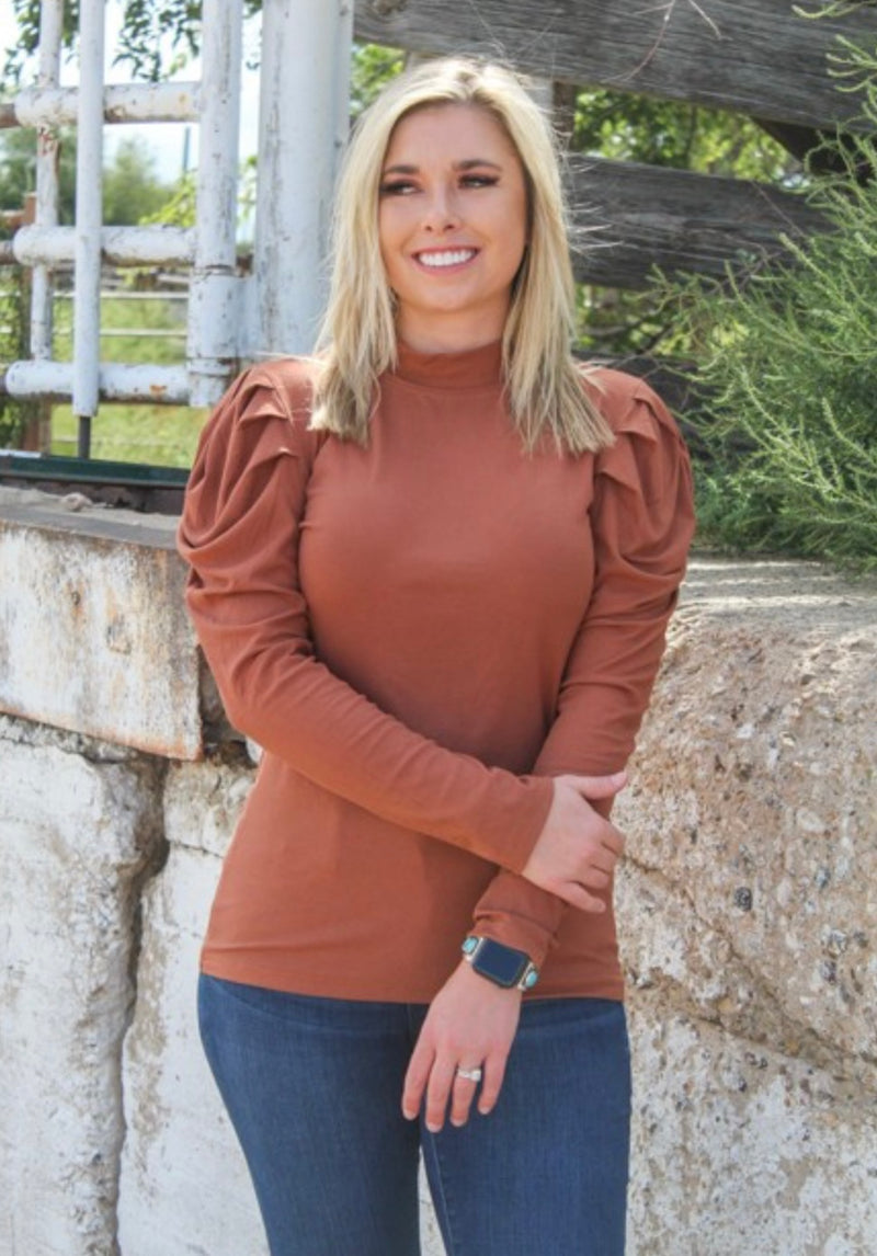 The Poway Puff Sleeve Top