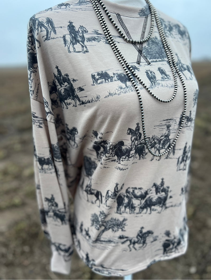 The Cattle Drive Crewneck