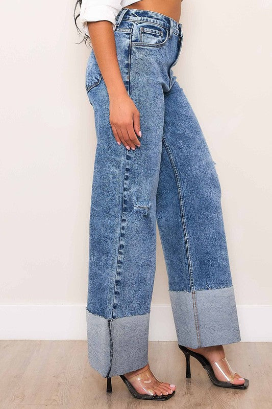 The Castle Rock Cuffed Jeans