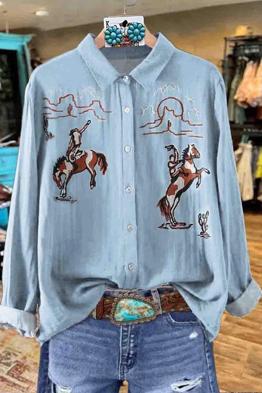 The Yeehaw Buttonup