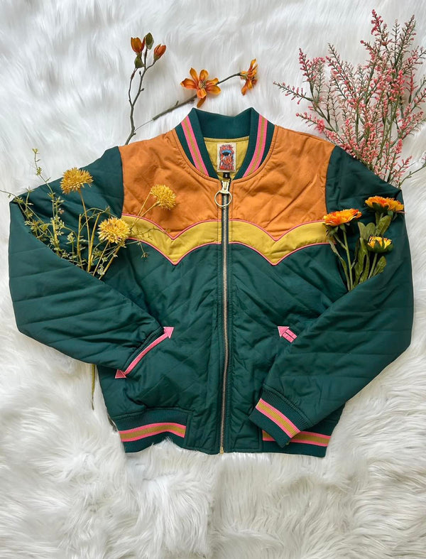 The Sonoran Sunrise Jacket Emerald