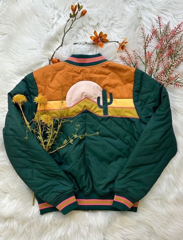 The Sonoran Sunrise Jacket Emerald