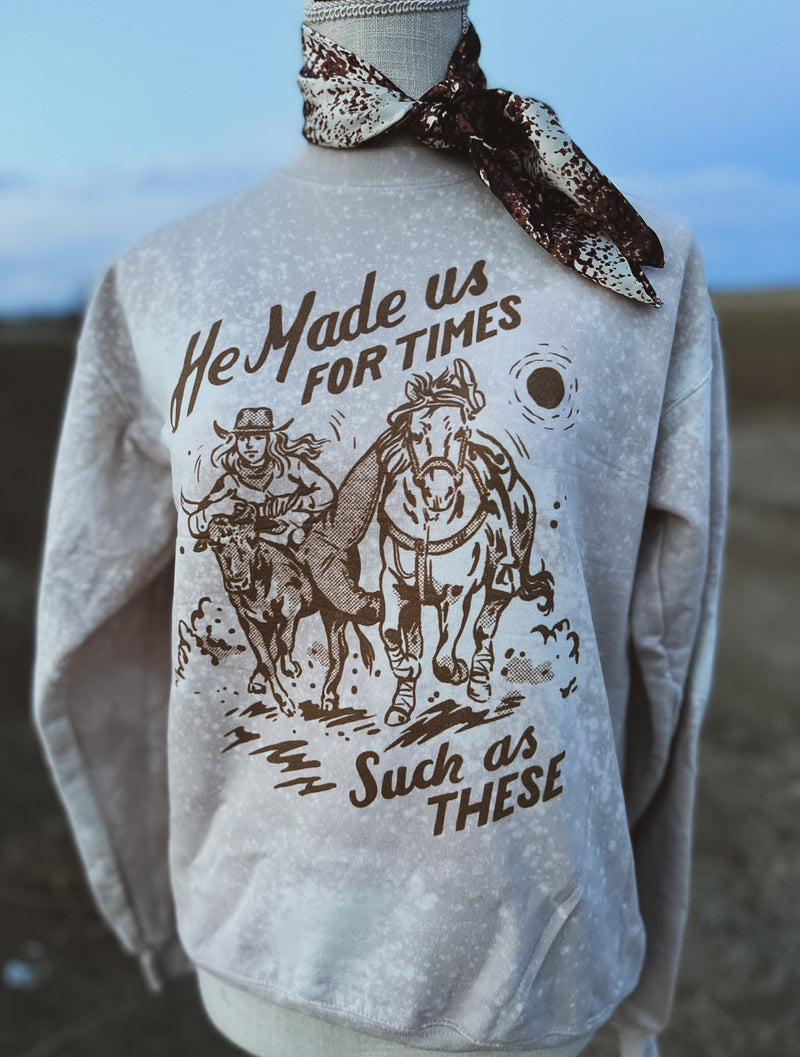 The Times Such As These Crewneck